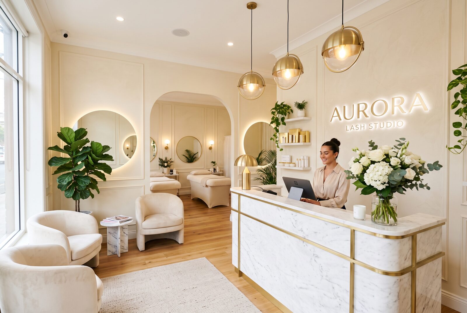 Salon interior